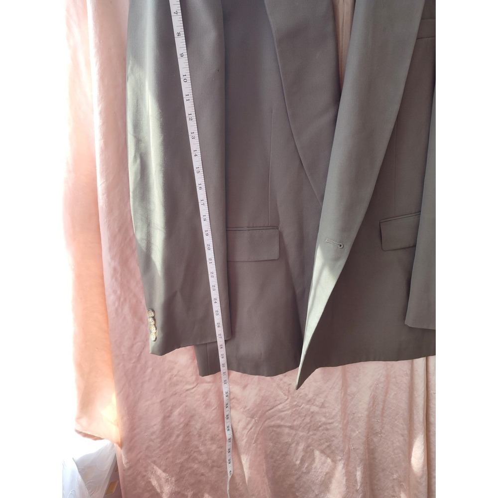 Robert Arnold Suit Jacket Olive Green - Picture 10 of 13